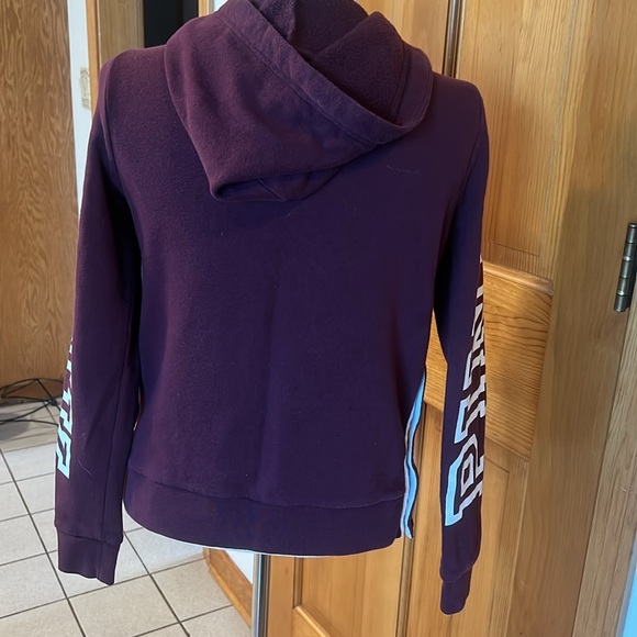 VICTORIAS SECRET PINK / MAROON HOODIE / XS - Picture 4 of 8
